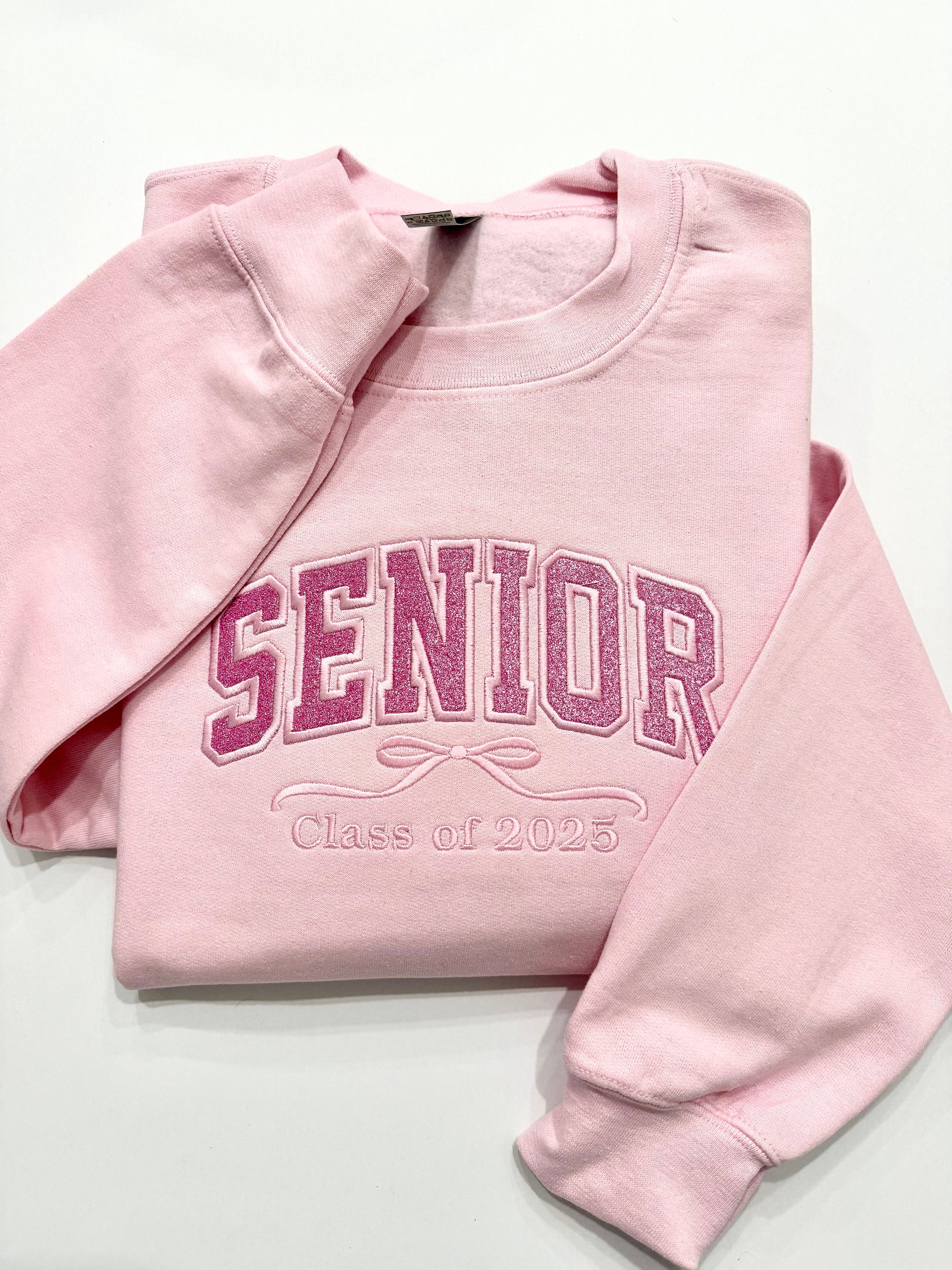 Custom Senior Class of 2025 Embroidered sweatshirt