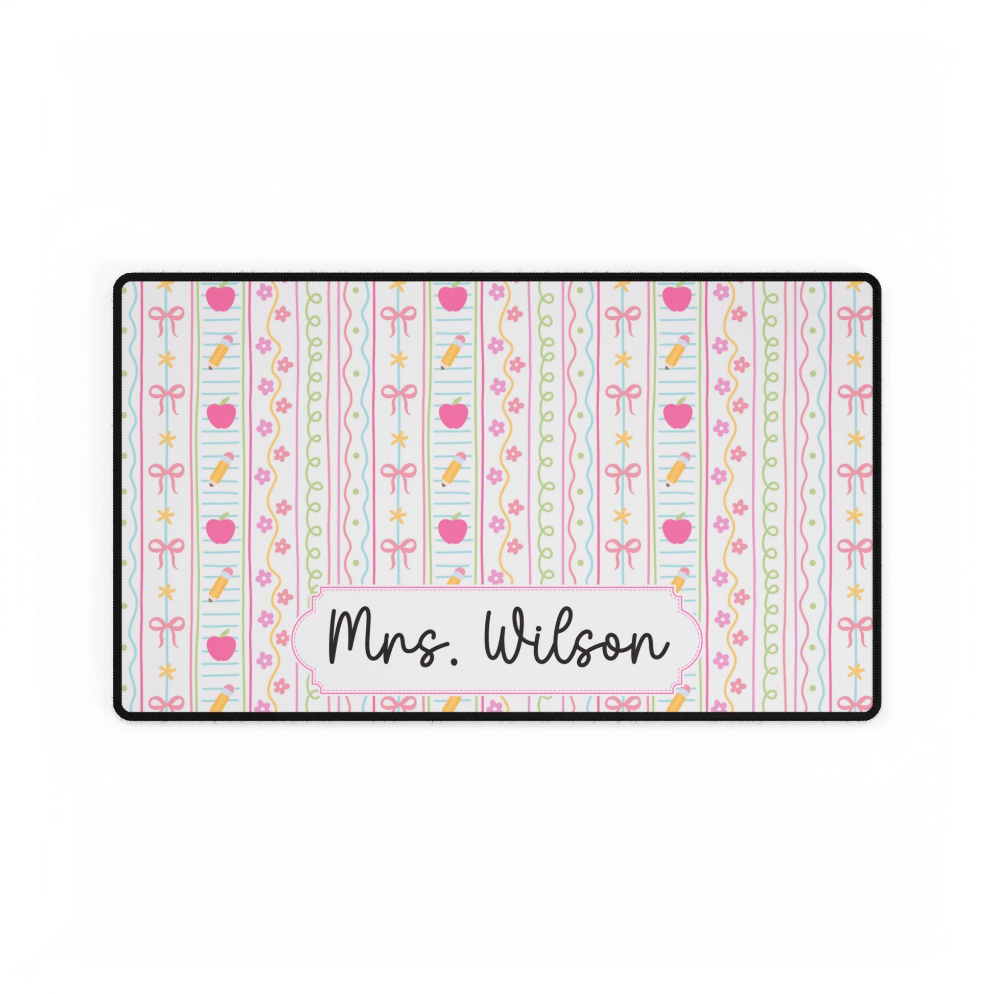 Personalized Teacher Desk Mat
