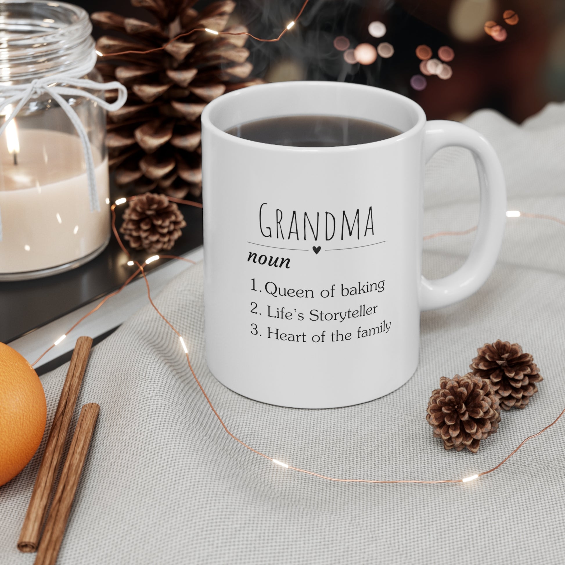 Personalized Grandma Dictionary Definition mug