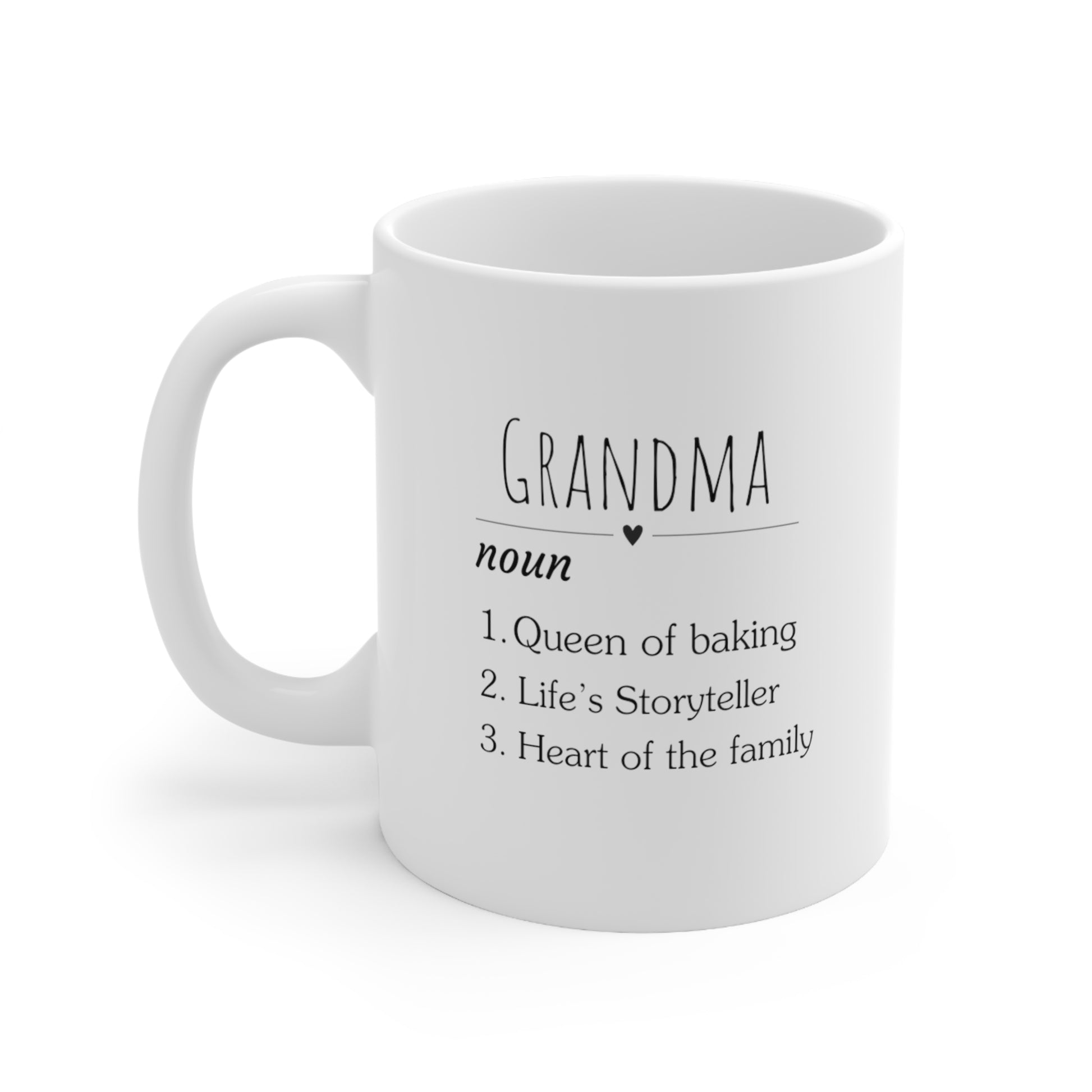 Personalized Grandma Dictionary Definition mug