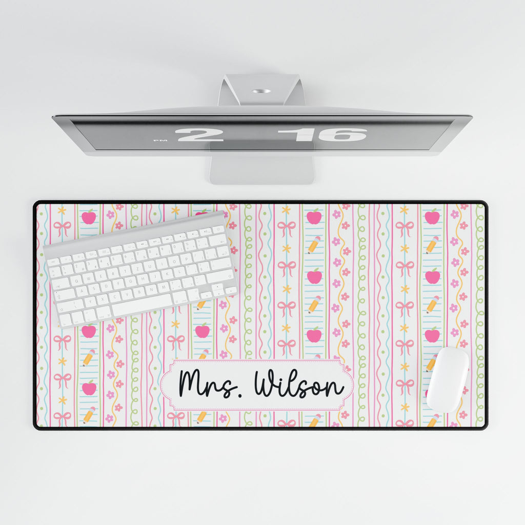 Personalized Teacher Desk Mat