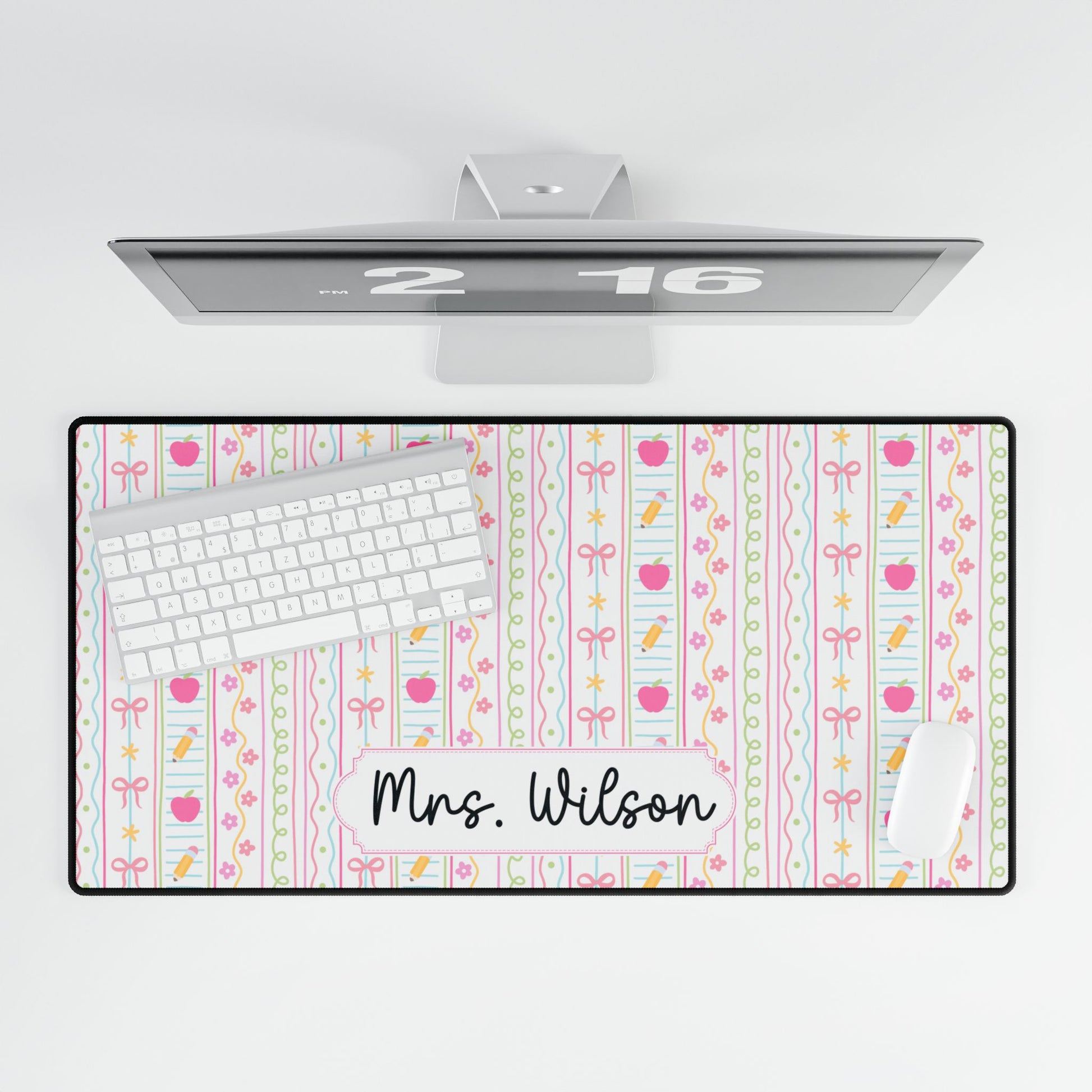 Personalized Teacher Desk Mat