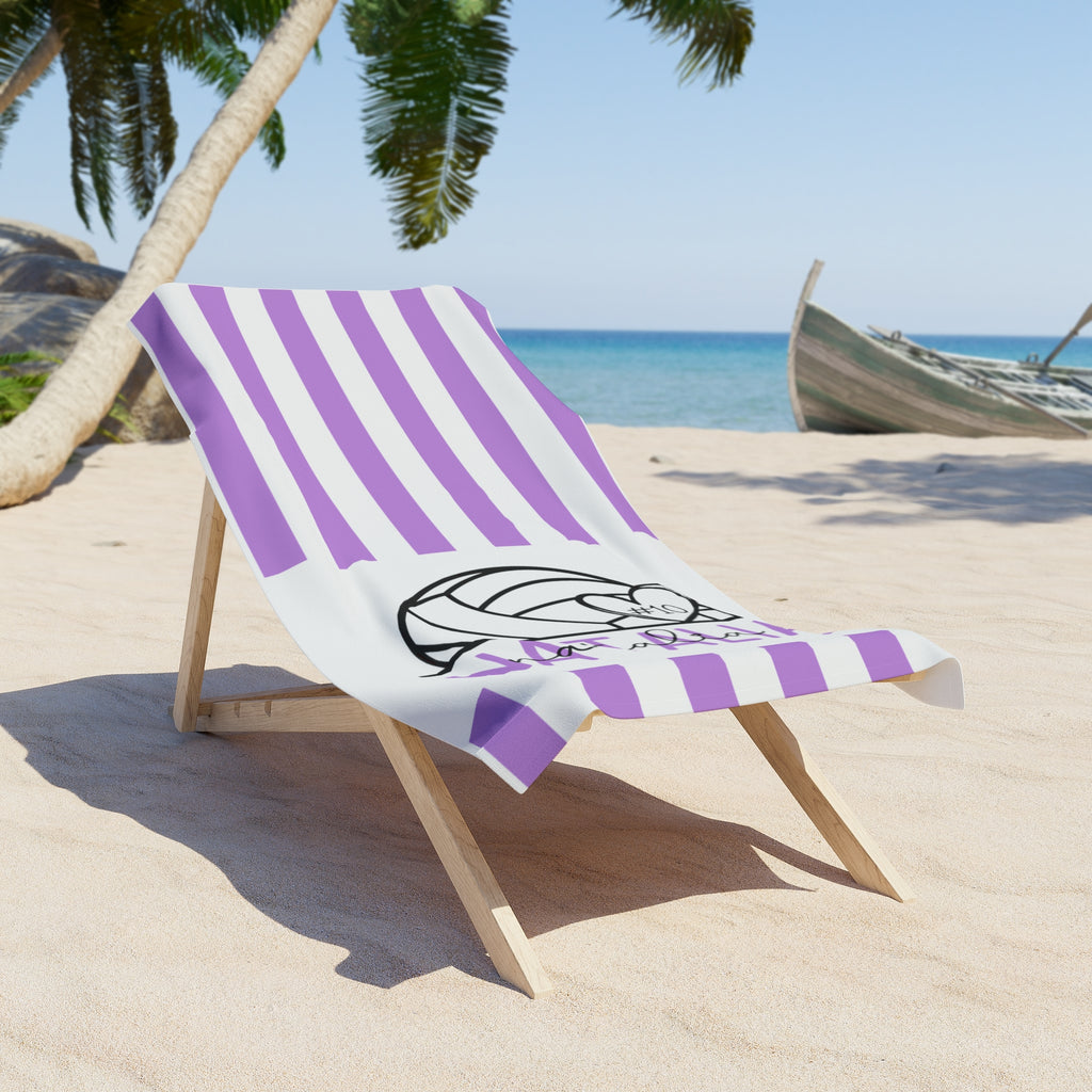 Personalized Volleyball Beach Towel