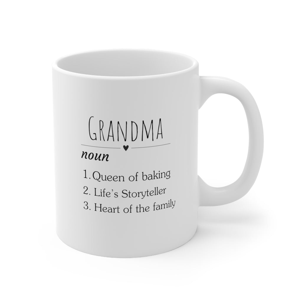 Personalized Grandma Dictionary Definition mug
