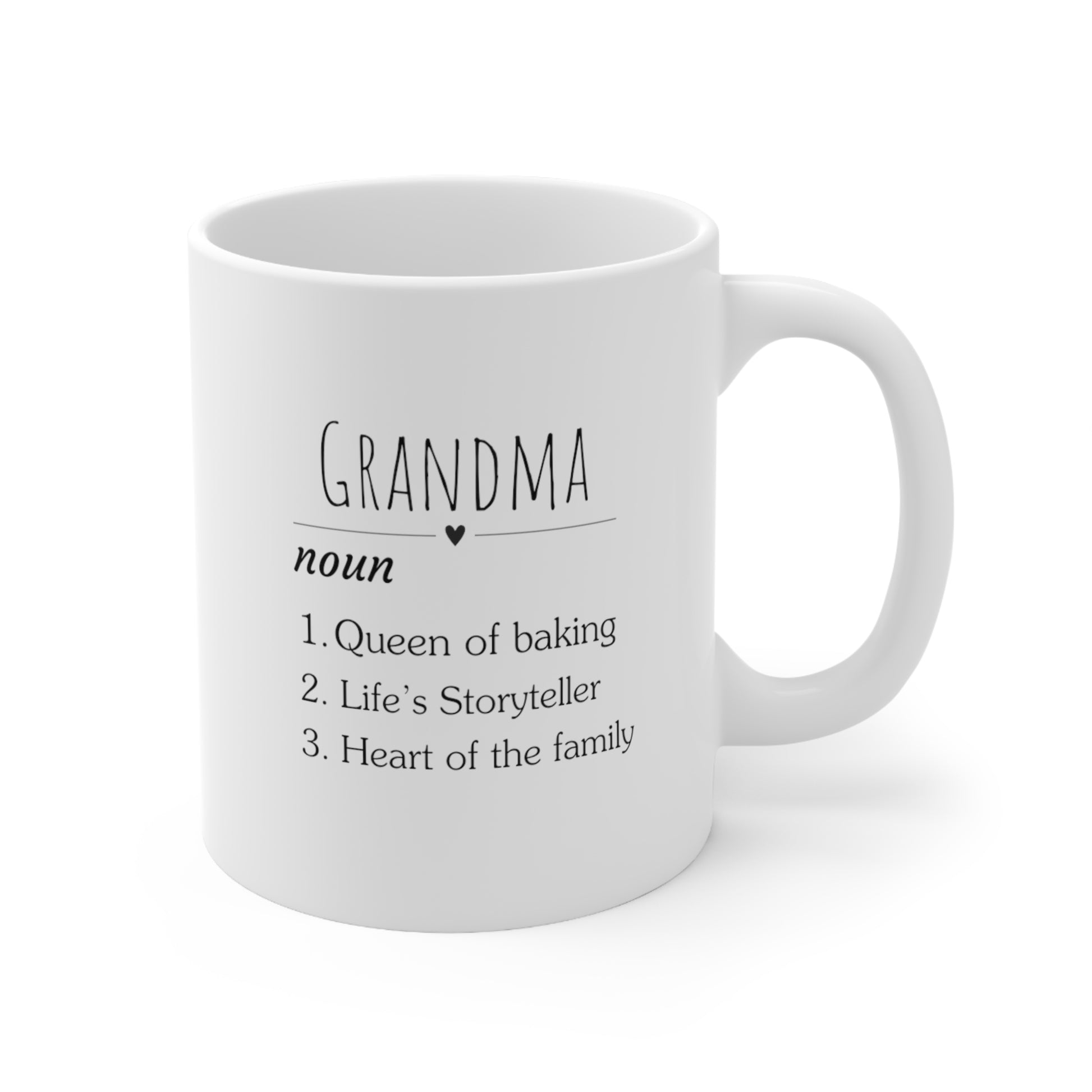 Personalized Grandma Dictionary Definition mug