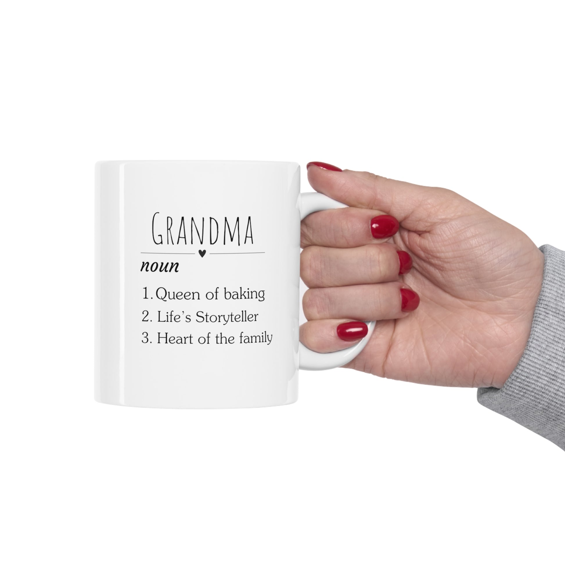 Personalized Grandma Dictionary Definition mug