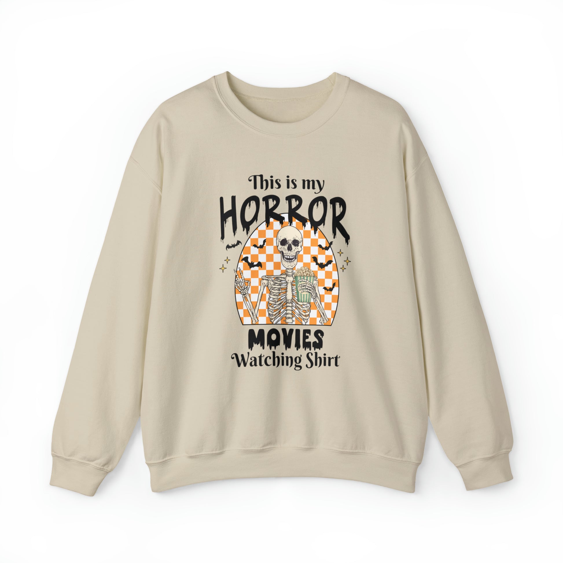 Funny Horror Movie Character Halloween Sweatshirt