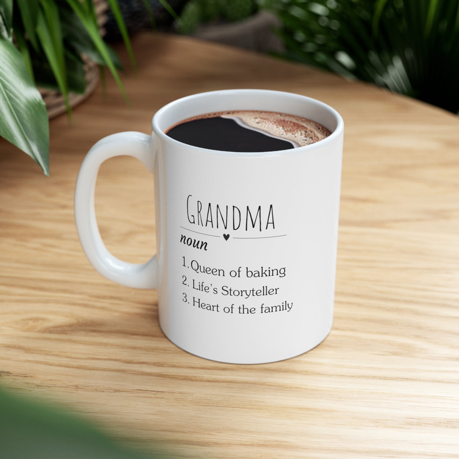 Personalized Grandma Dictionary Definition mug