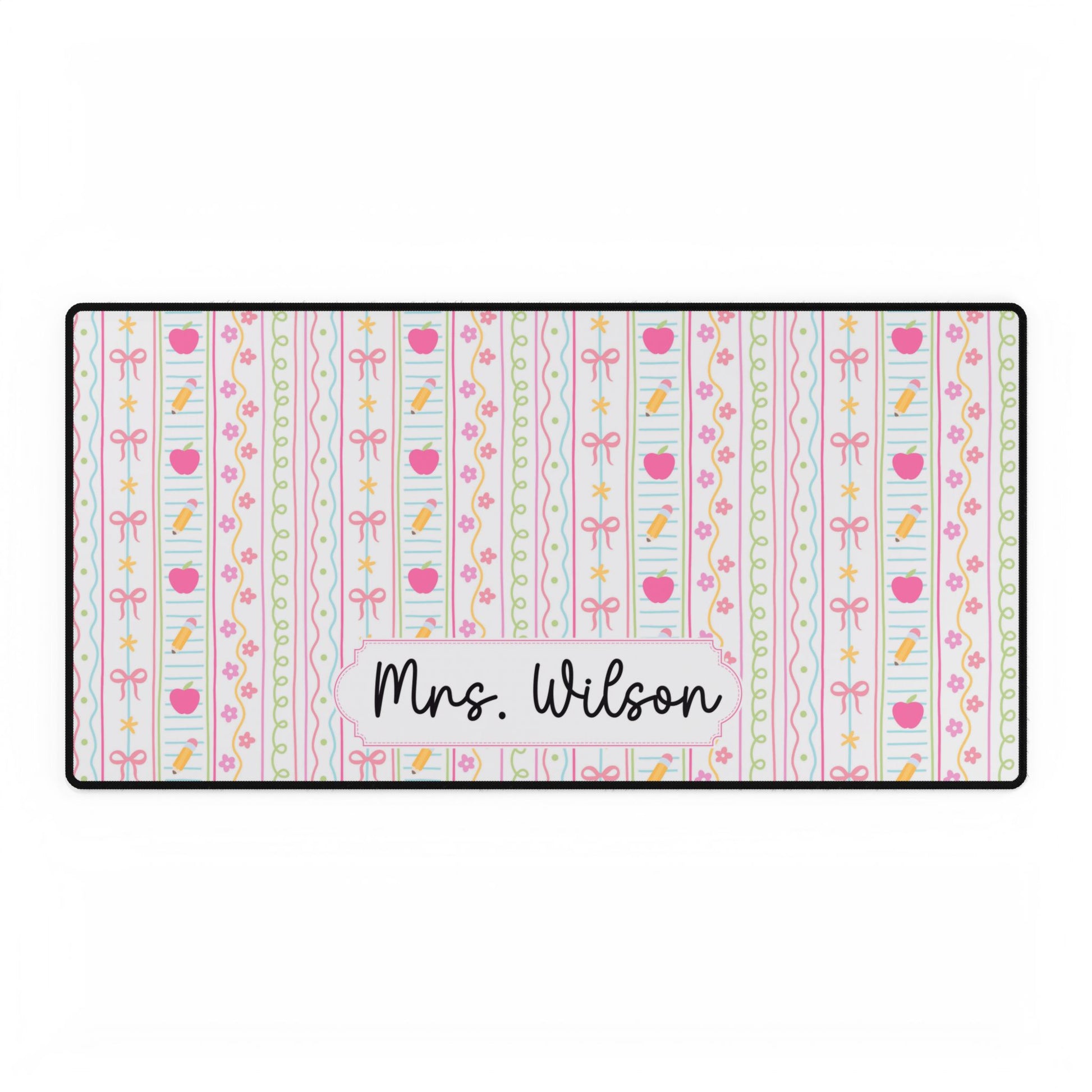 Personalized Teacher Desk Mat