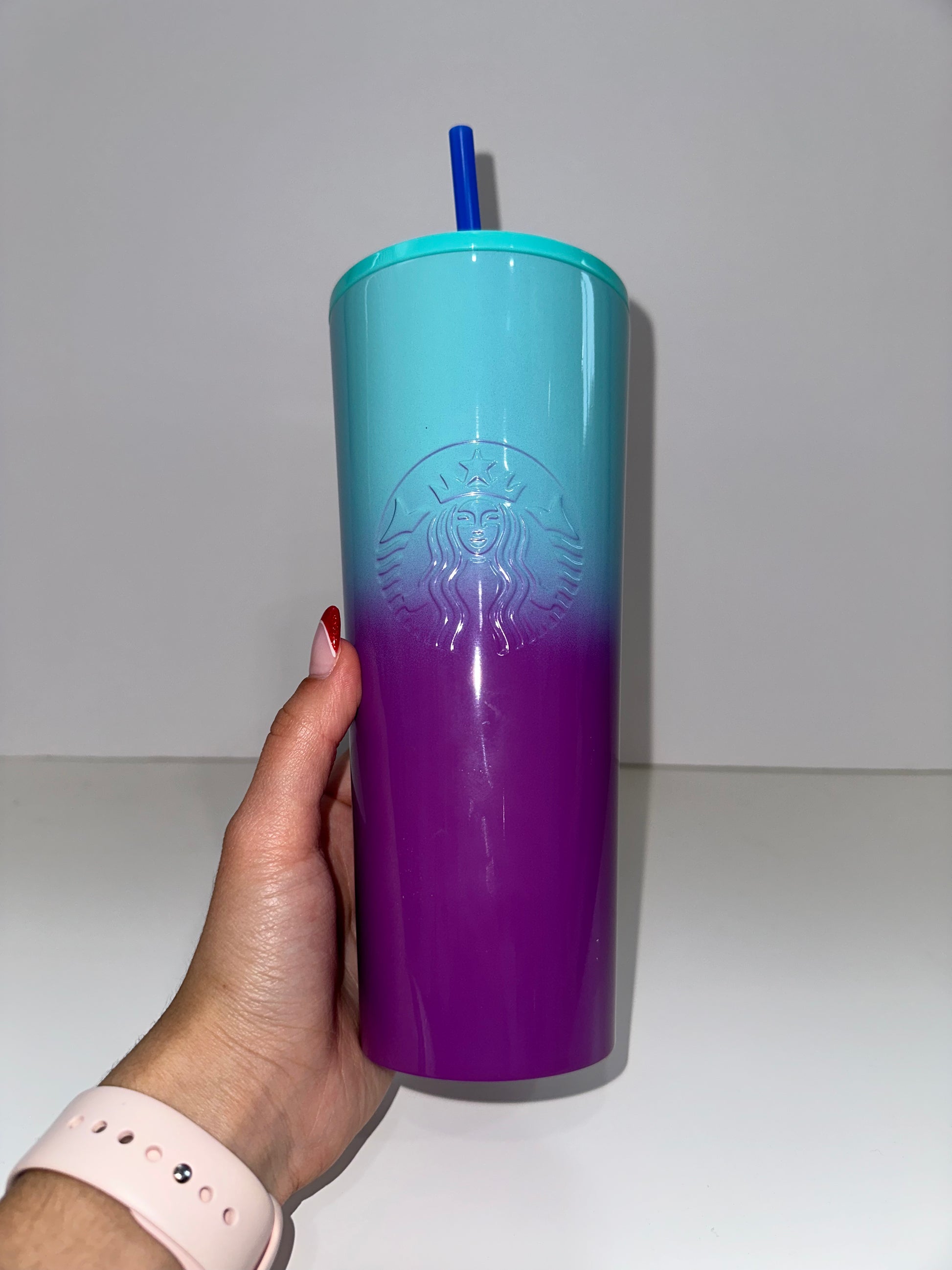 Stainless Steel ombre venti Tumbler