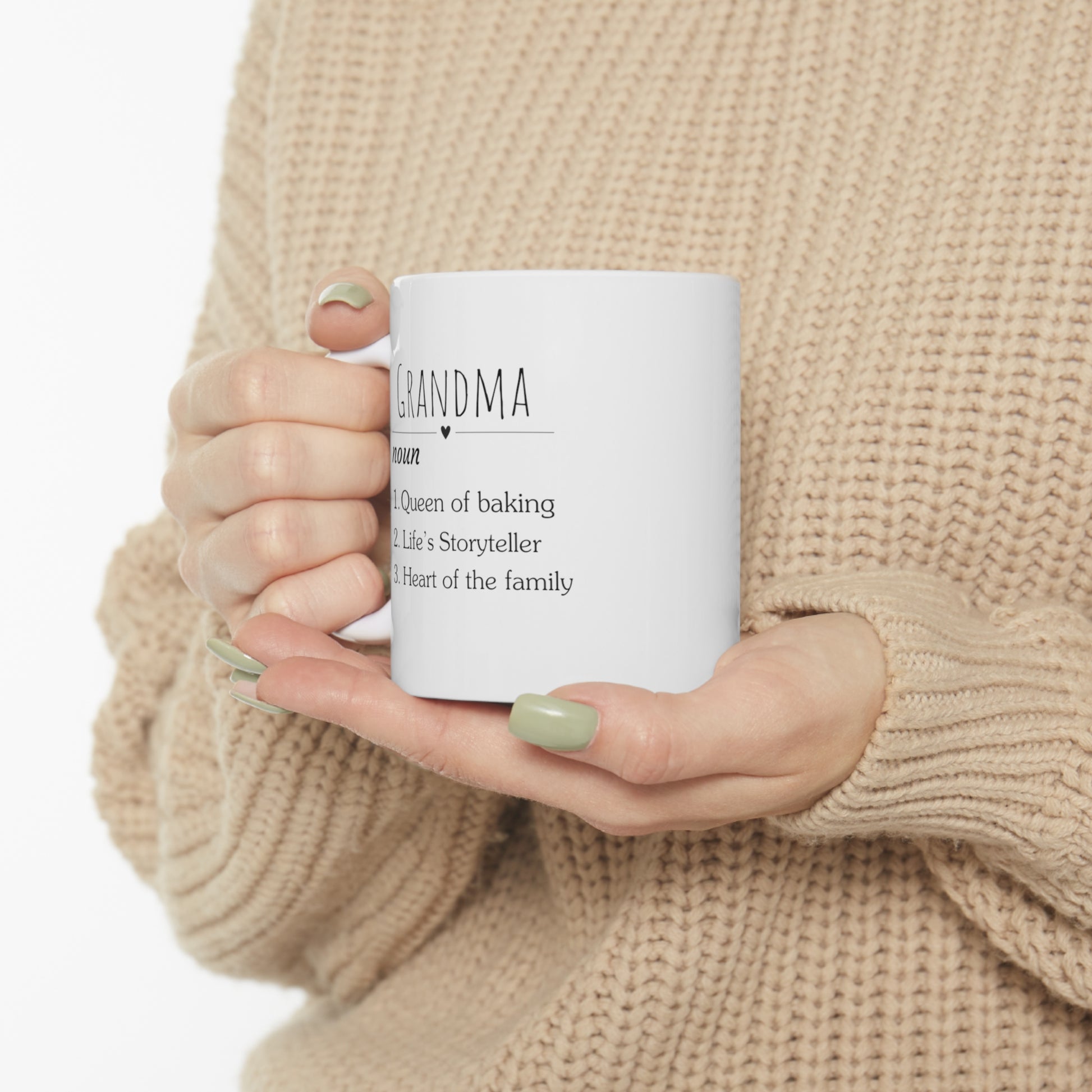 Personalized Grandma Dictionary Definition mug