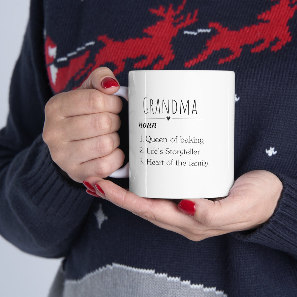 Personalized Grandma Dictionary Definition mug
