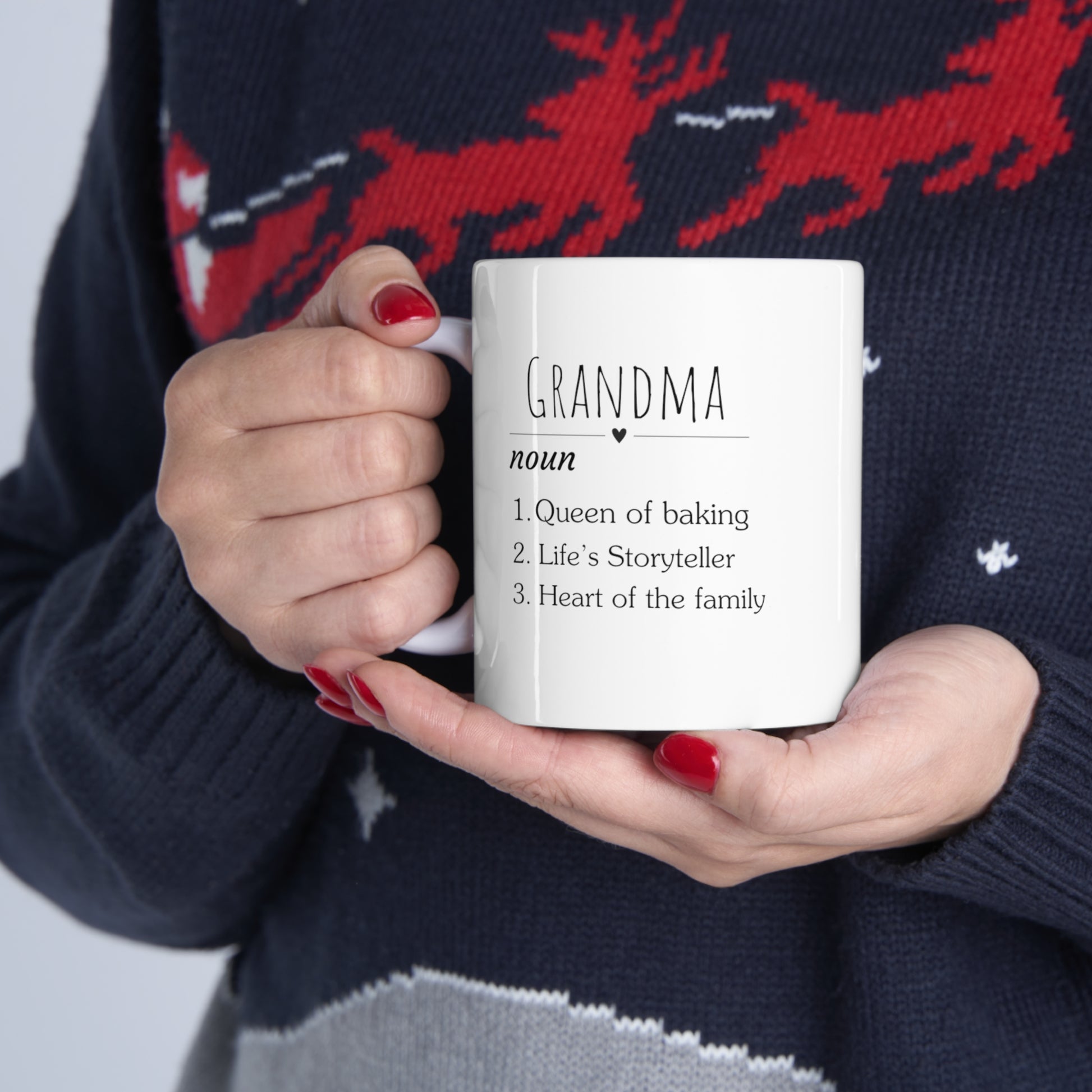 Personalized Grandma Dictionary Definition mug