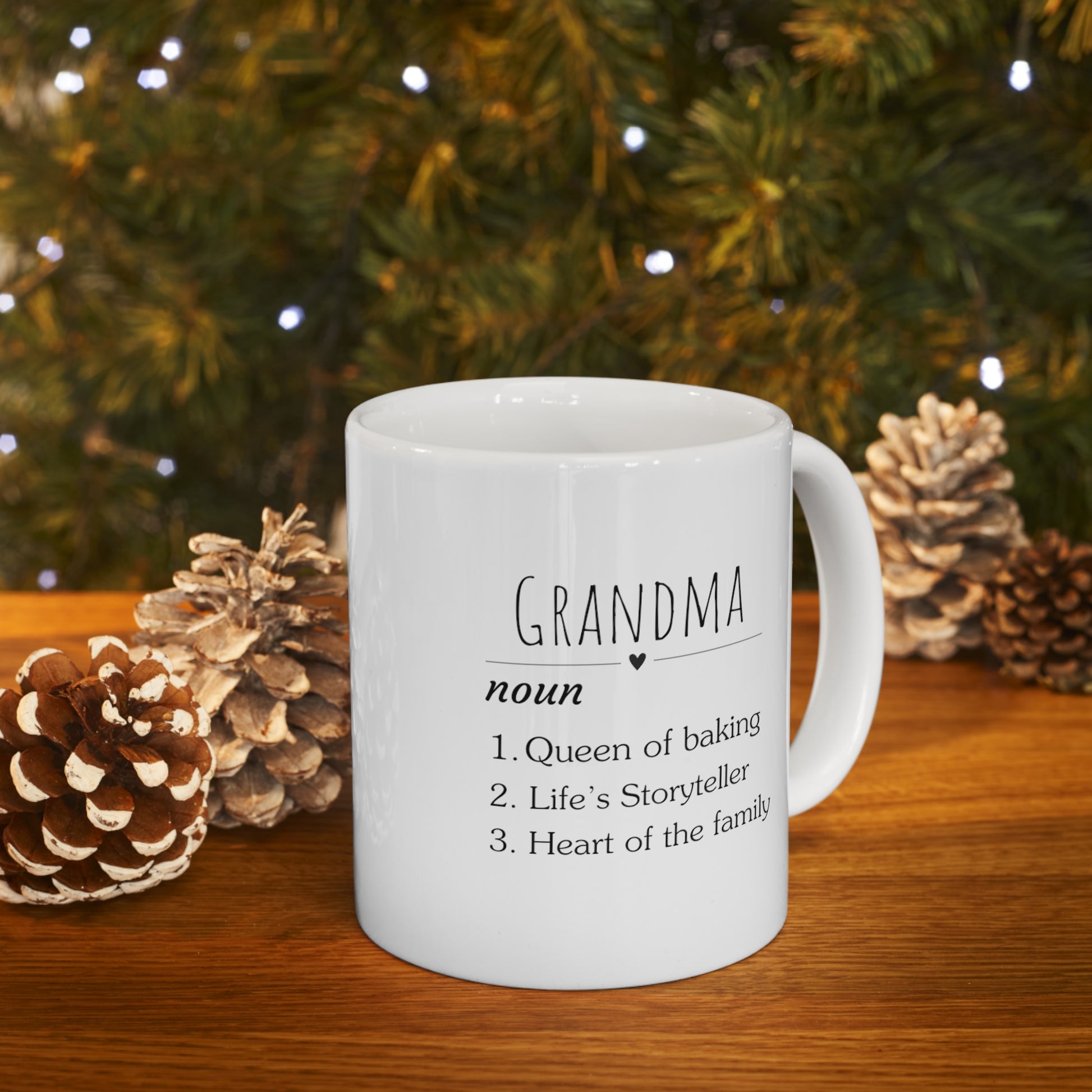 Personalized Grandma Dictionary Definition mug