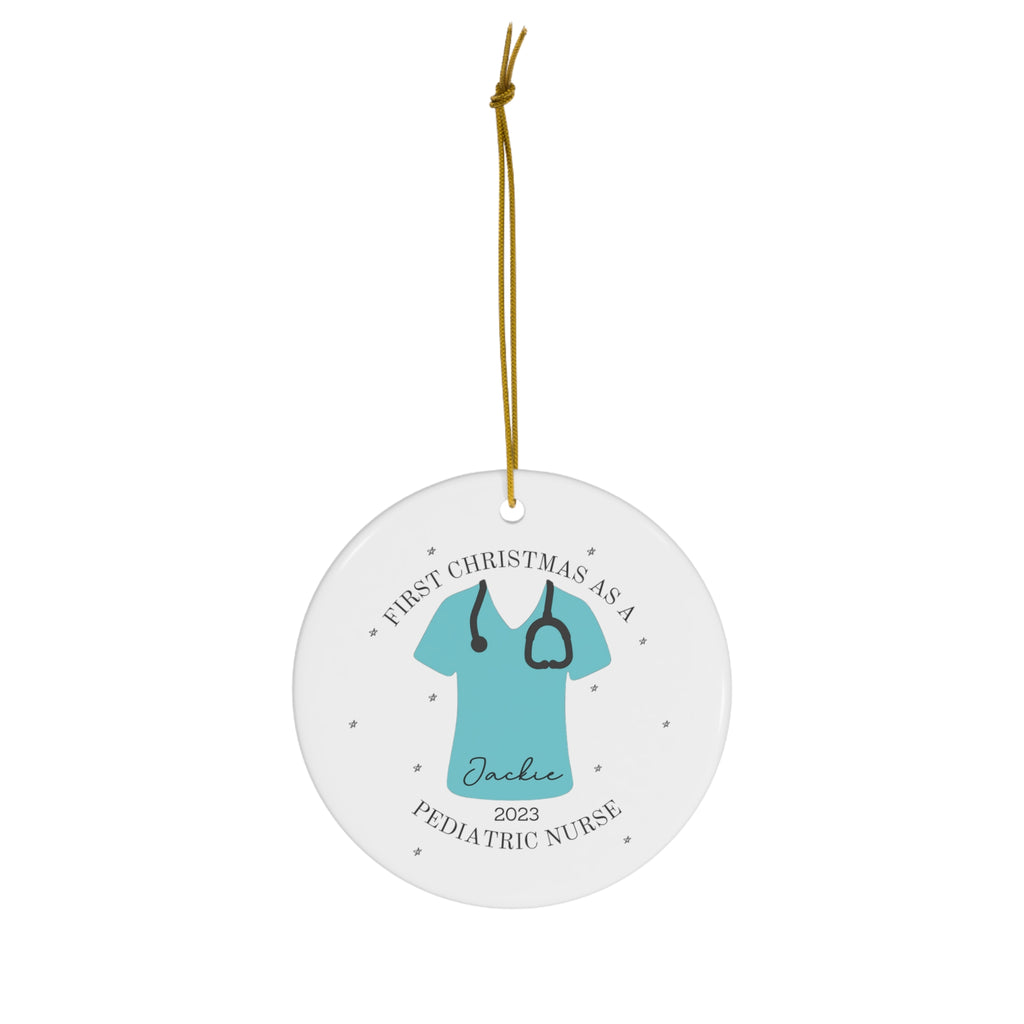 Personalized Nurse Ornament