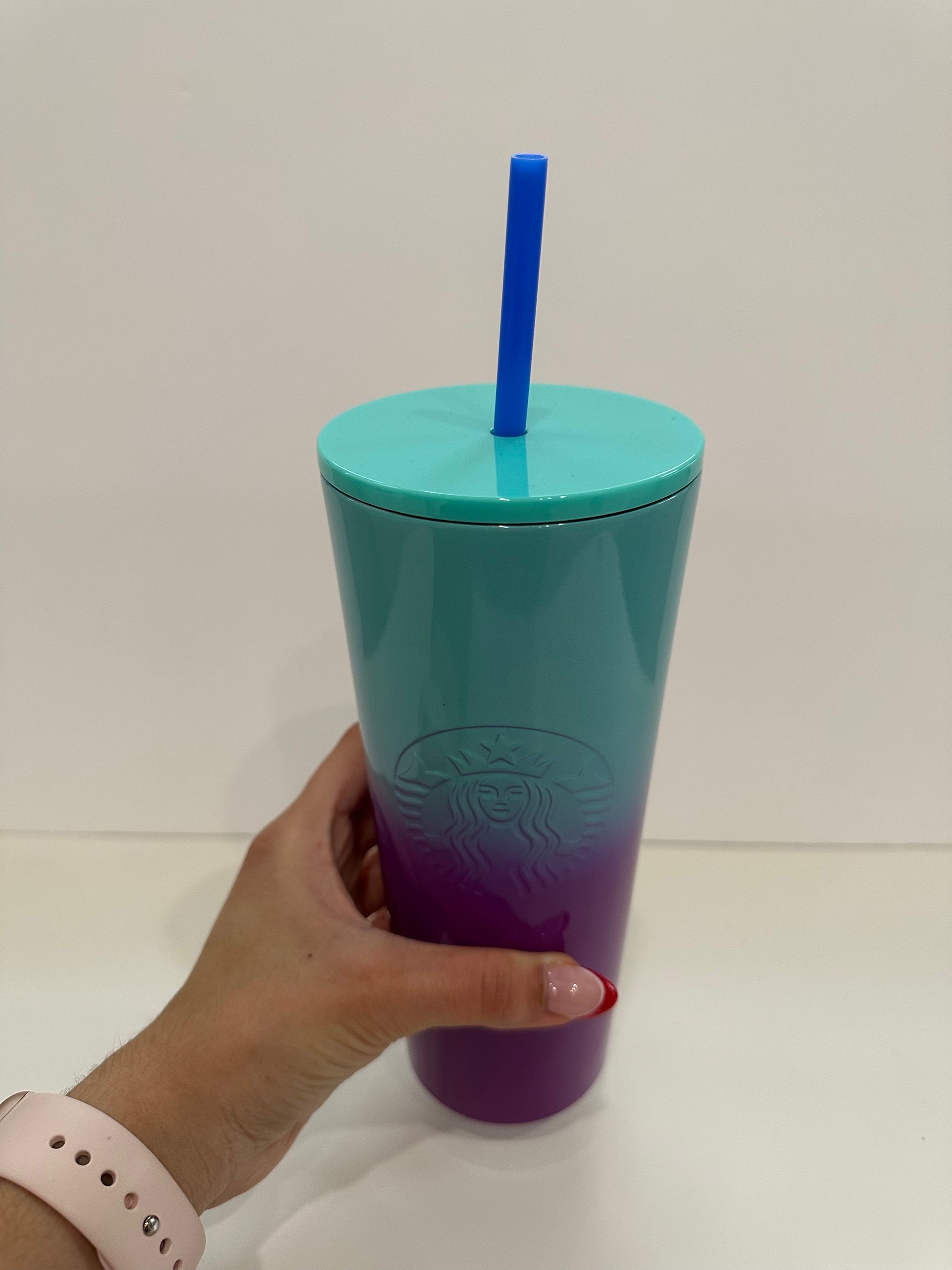 Stainless Steel ombre venti Tumbler