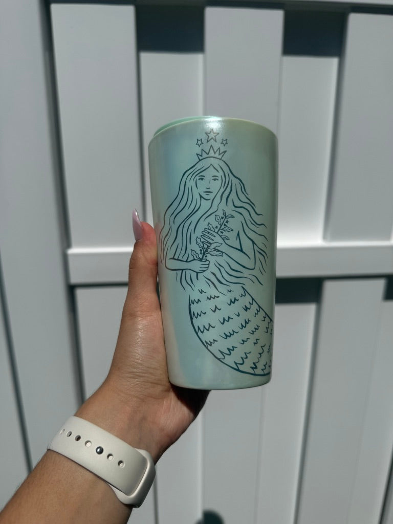 2022 Mermaid 50th anniversary ceramic Tumbler