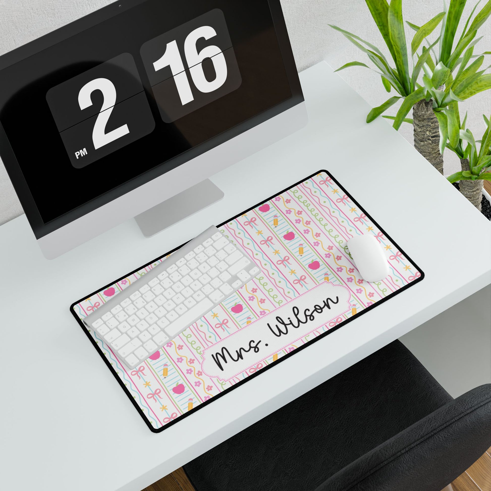 Personalized Teacher Desk Mat
