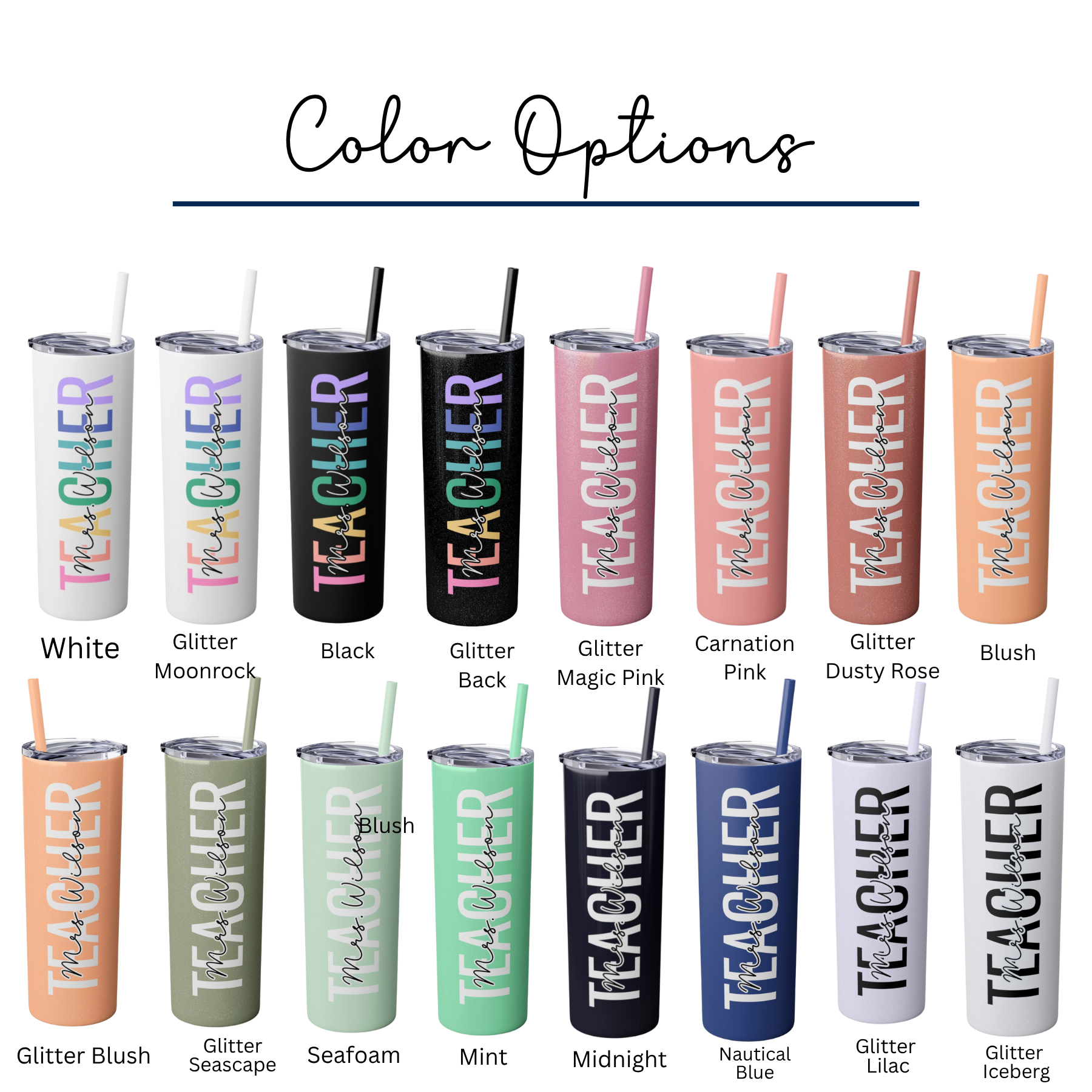Custom Teacher Tumbler