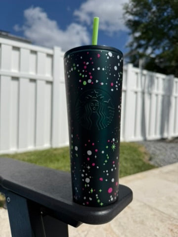 Green 24 oz Limited edition holiday tumbler
