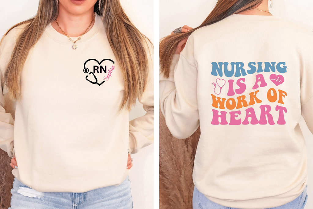 Custom Nurse Sweatshirt