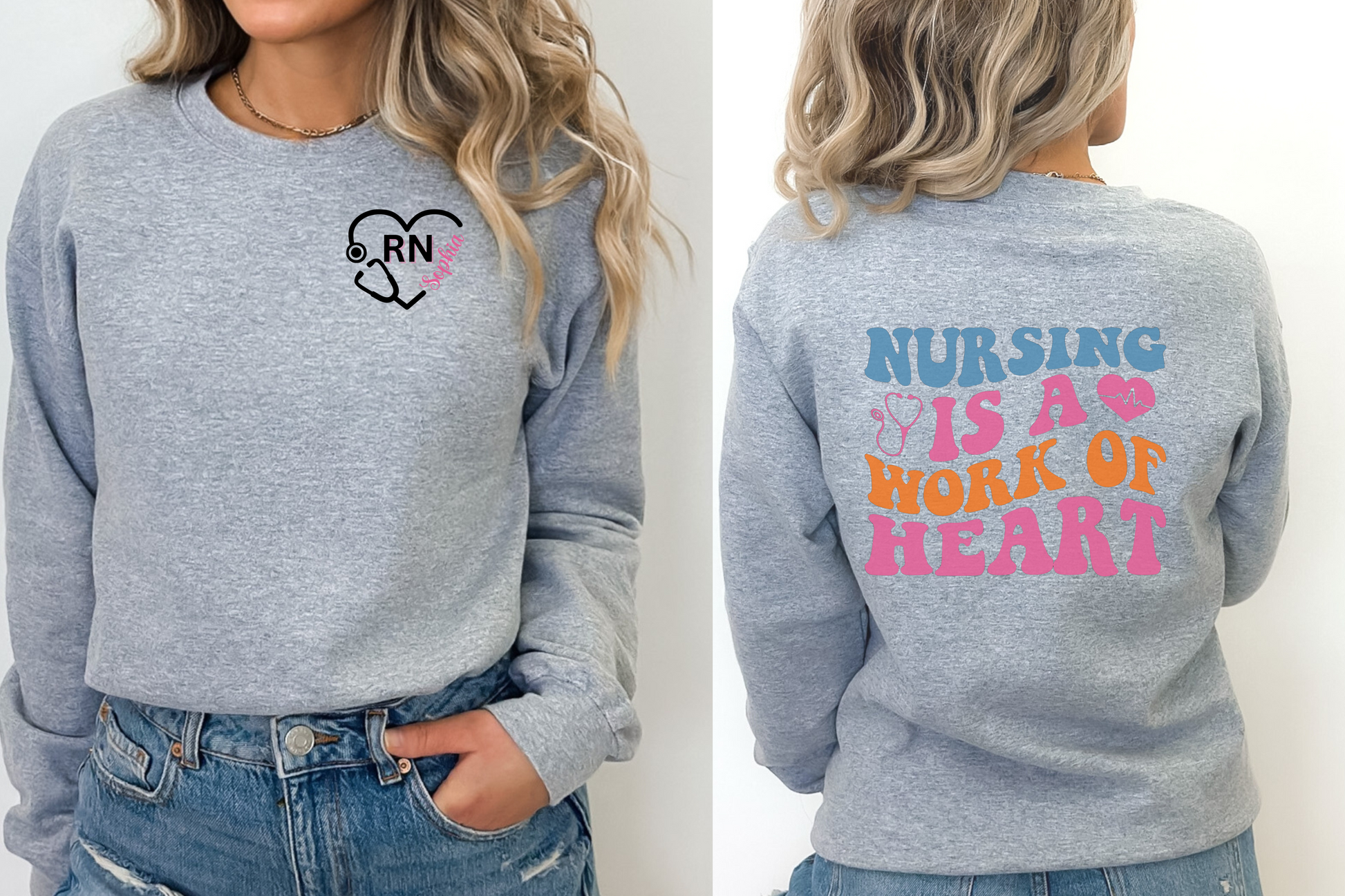 Custom Nurse Sweatshirt
