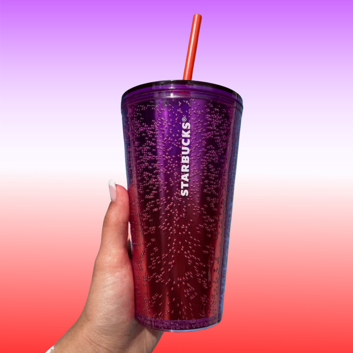 Starbucks Summer 2021 Bubble ombre tumbler