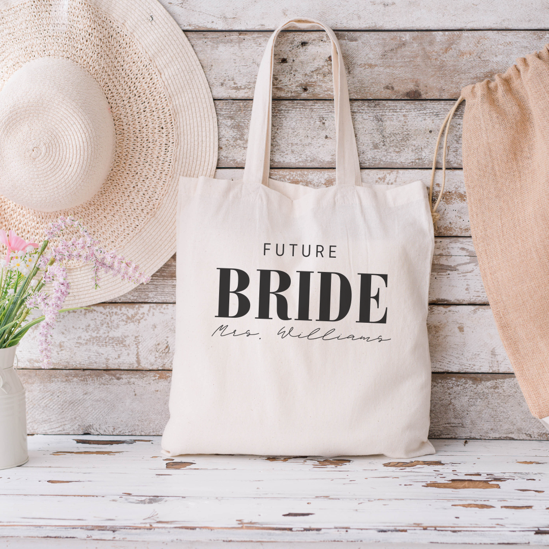 Future Bride Custom Tote Bag