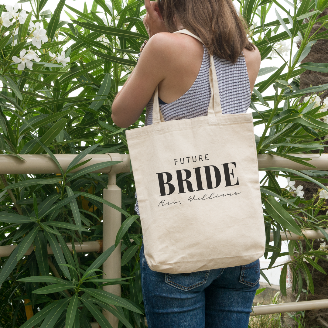 Future Bride Custom Tote Bag