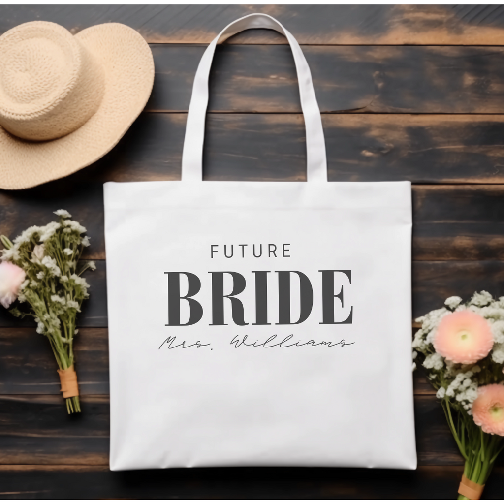 Future Bride Custom Tote Bag