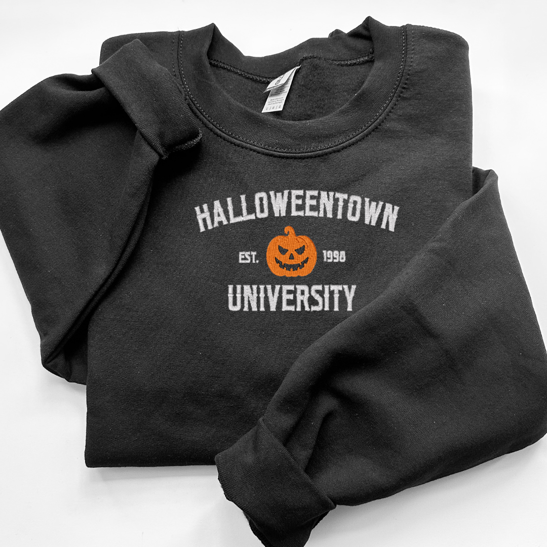 Halloweentown embroidered sweatshirt