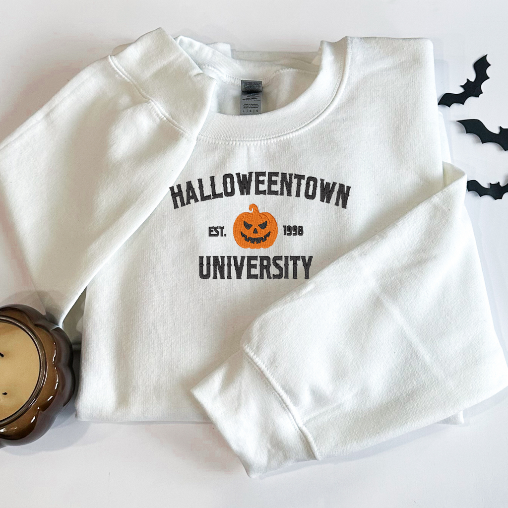 Halloweentown embroidered sweatshirt