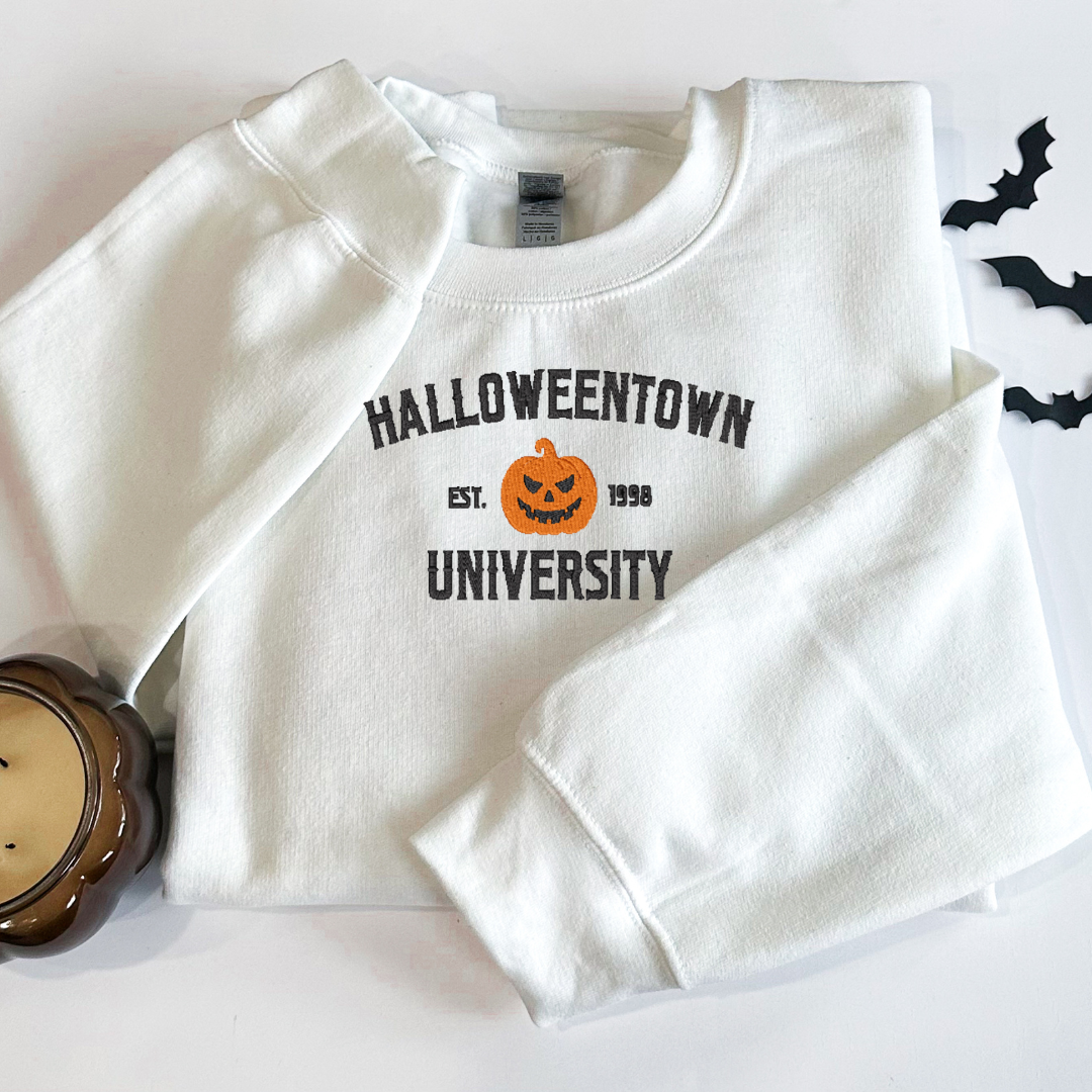 Halloweentown embroidered sweatshirt
