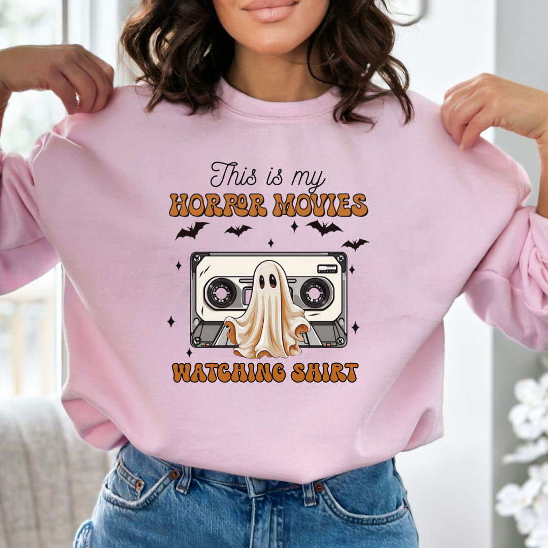 Funny Horror Movie Halloween Sweatshirt