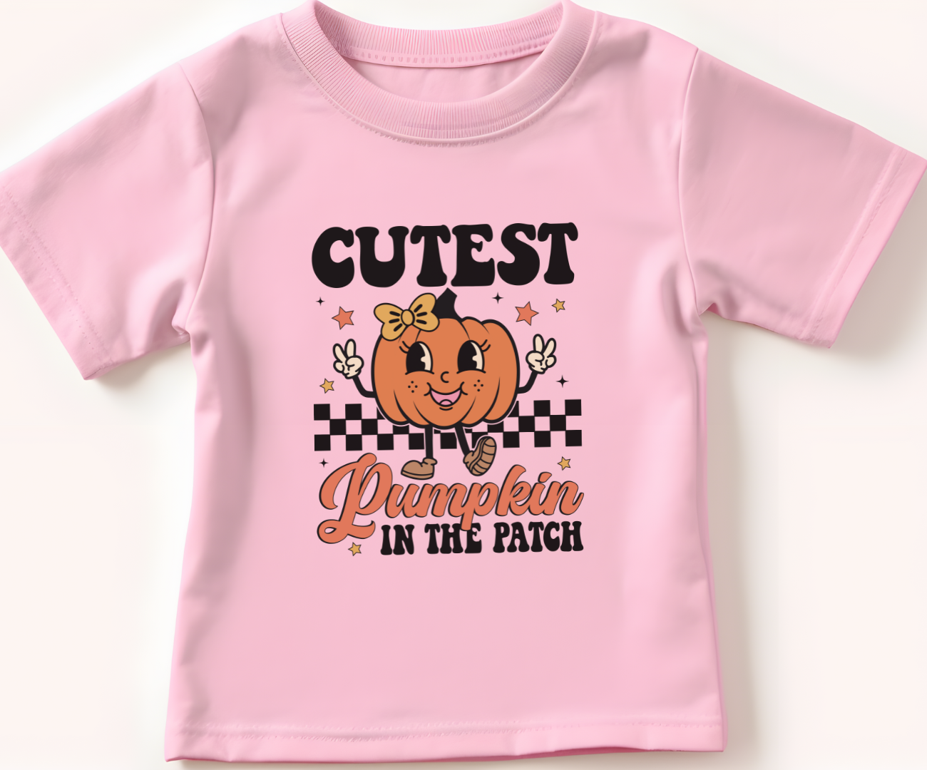 Cutest Pumpkin girls Toddler Shirt