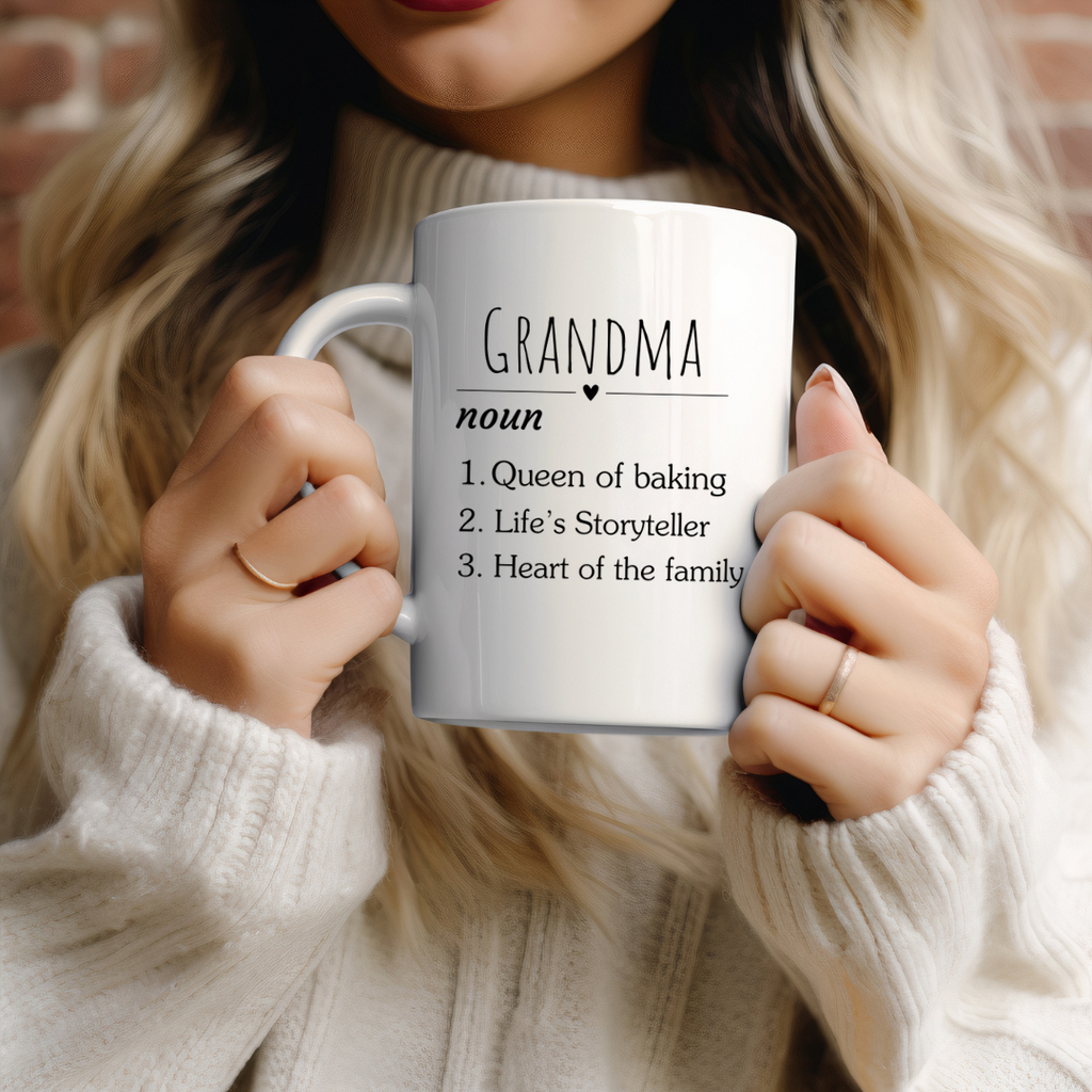 Personalized Grandma Dictionary Definition mug