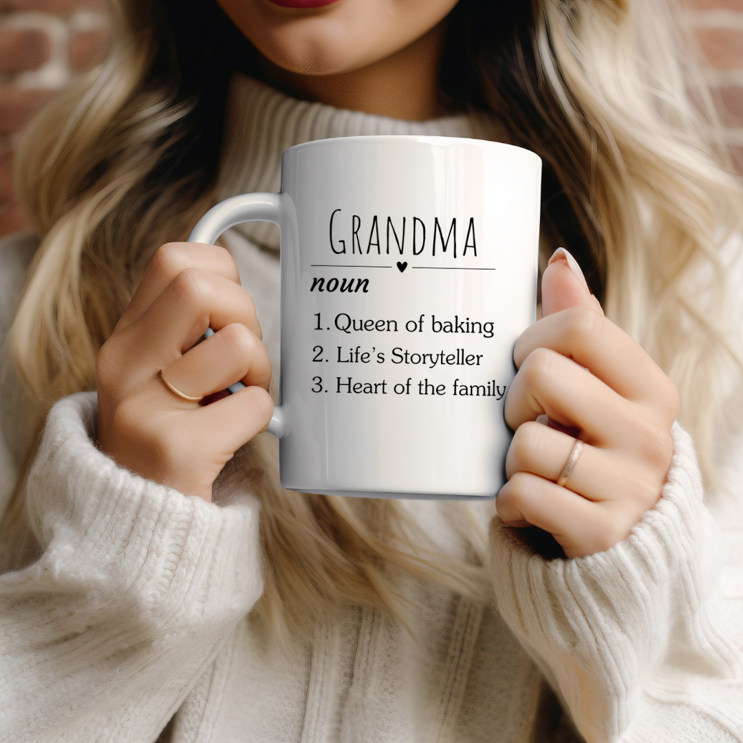 Personalized Grandma Dictionary Definition mug