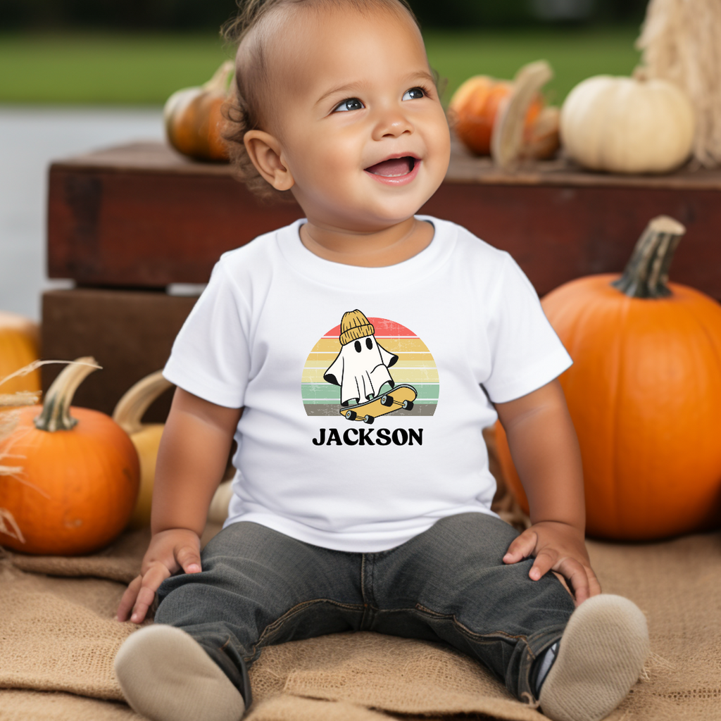 Personalized toddler Halloween shirt