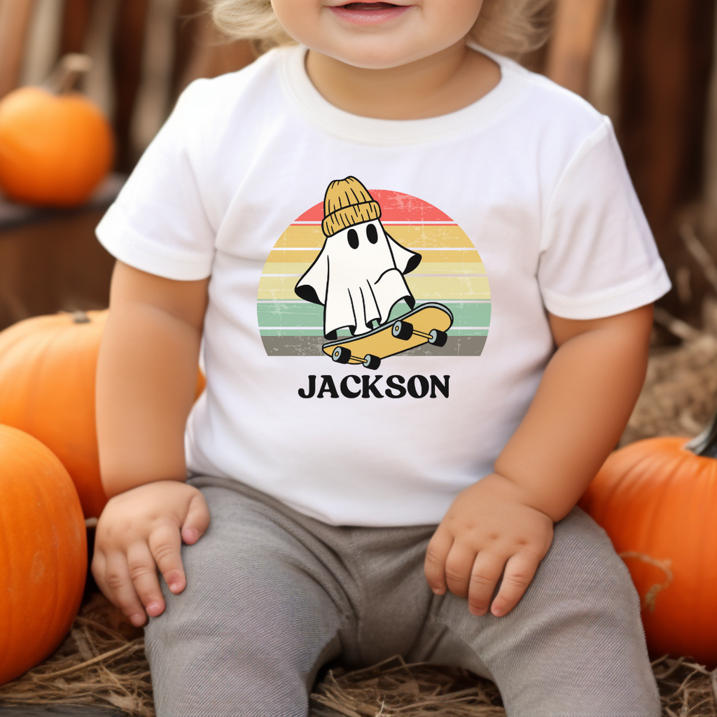 Personalized toddler Halloween shirt