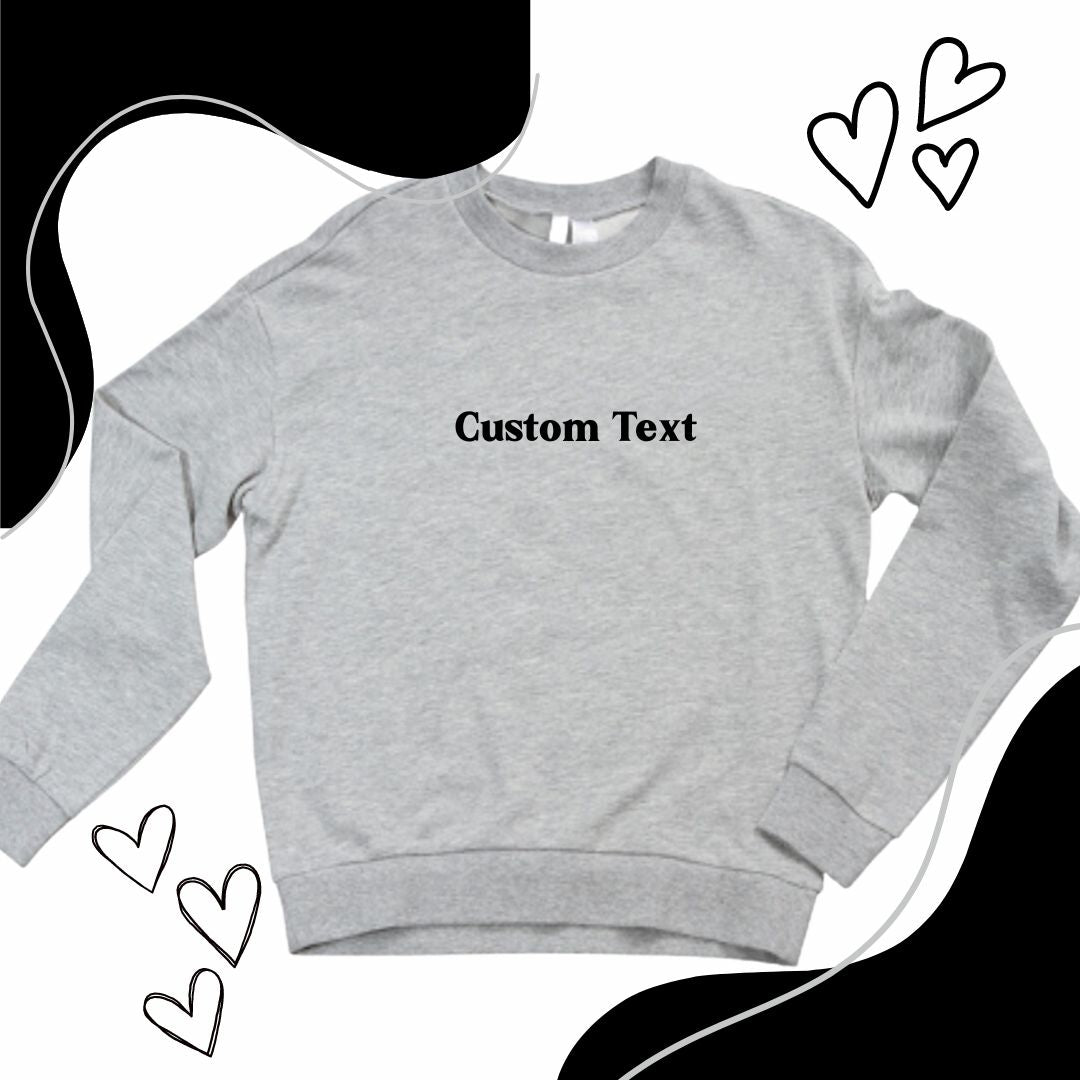 Custom Embroidered Crewneck Sweatshirt