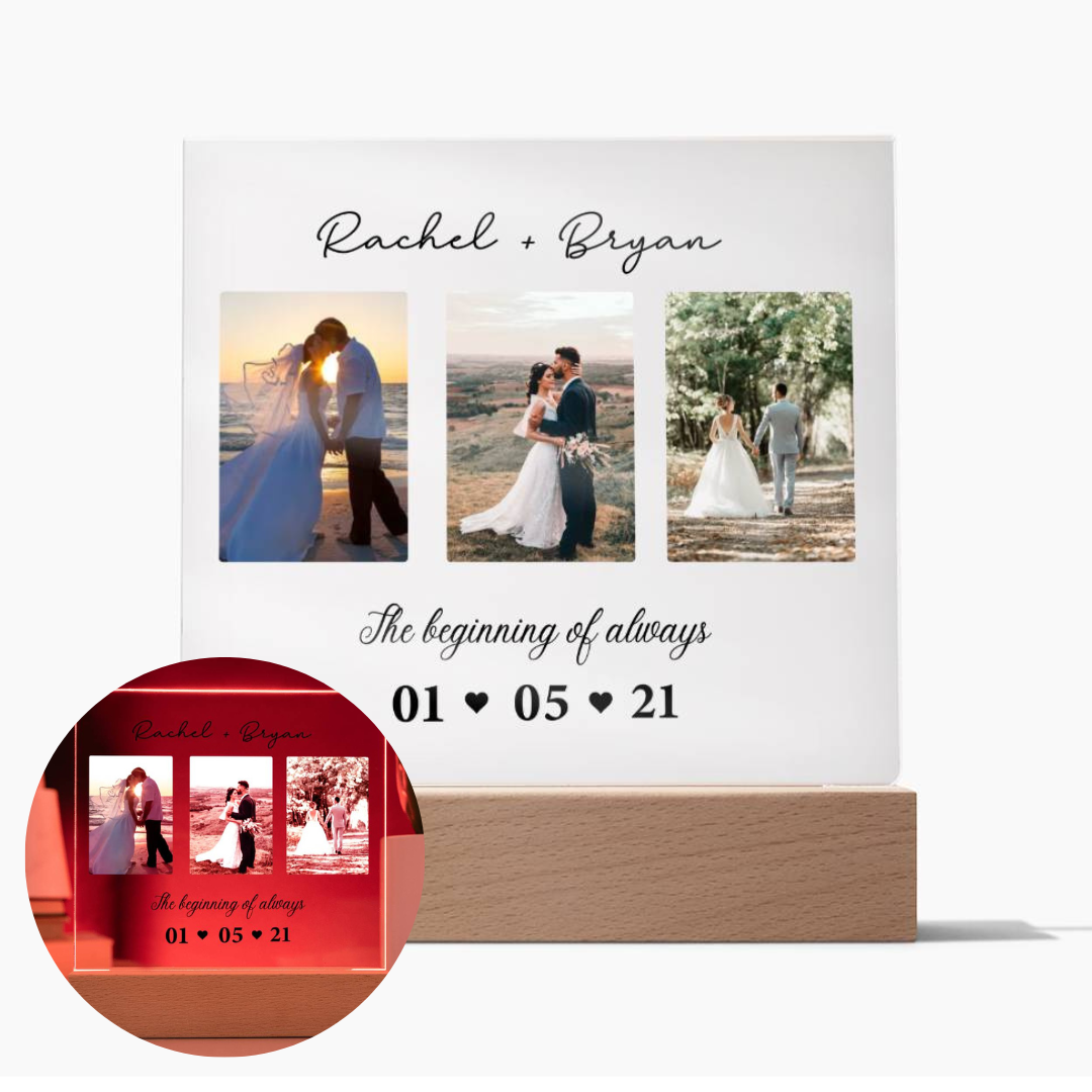 Personalized Couple Acrylic plaque