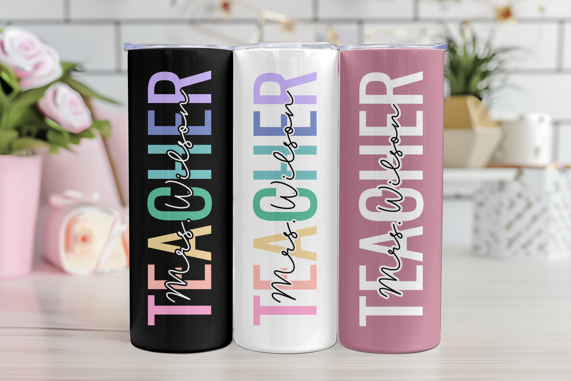 Custom Teacher Tumbler