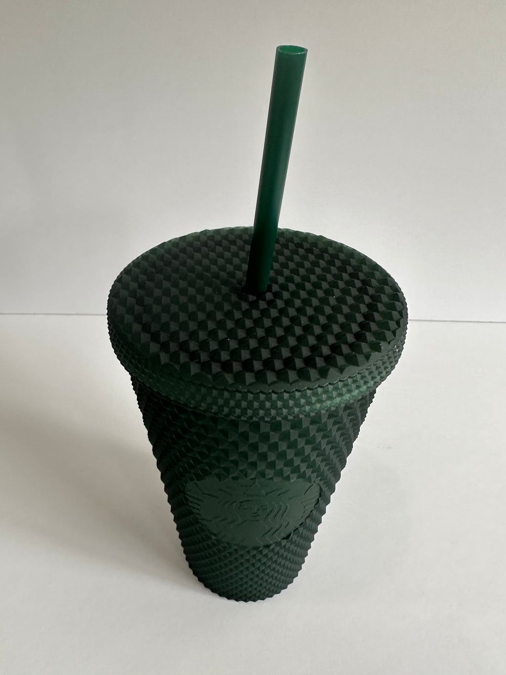 Soft Touch Green  Matte Studded Tumbler