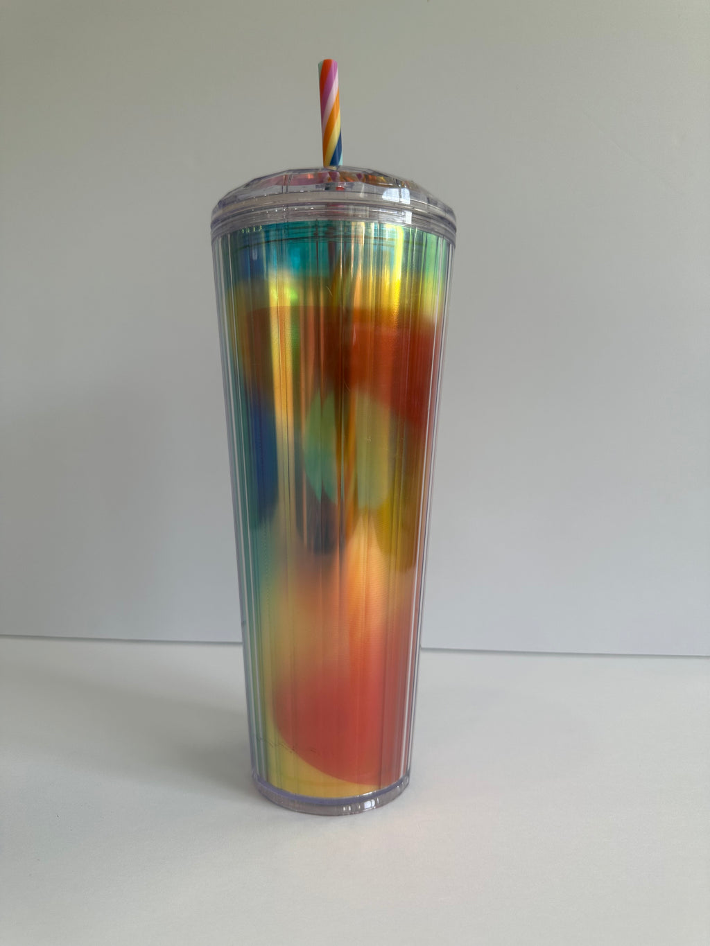 Summer 2021 Kaleidoscope Rainbow Tumbler