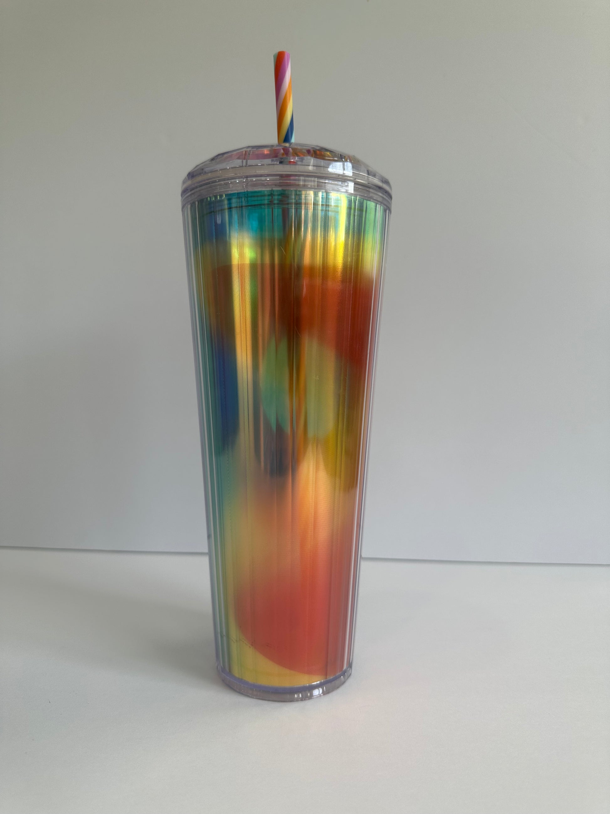Summer 2021 Kaleidoscope Rainbow Tumbler