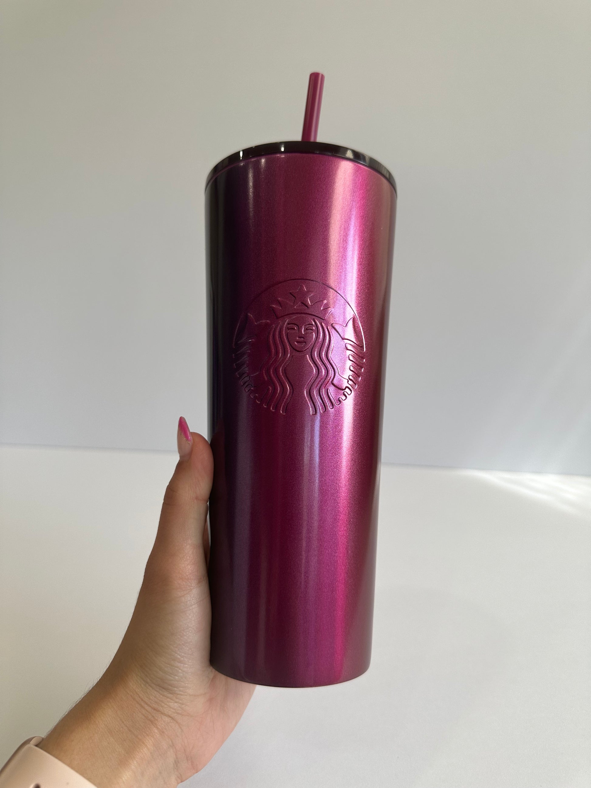 Pink and purple ombre Stainless Steel Tumbler