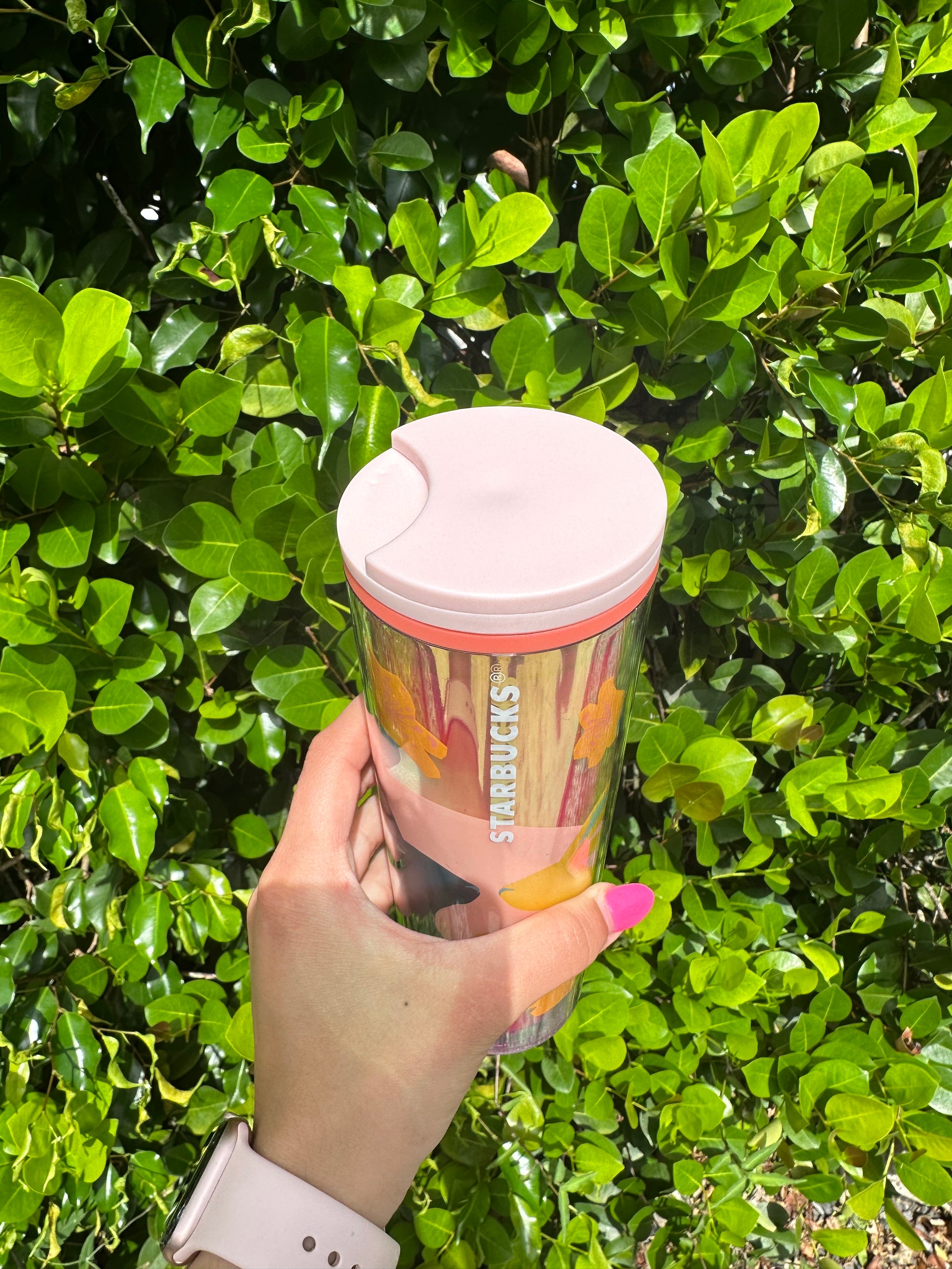 Easter Holographic 16 oz cylinder tumbler