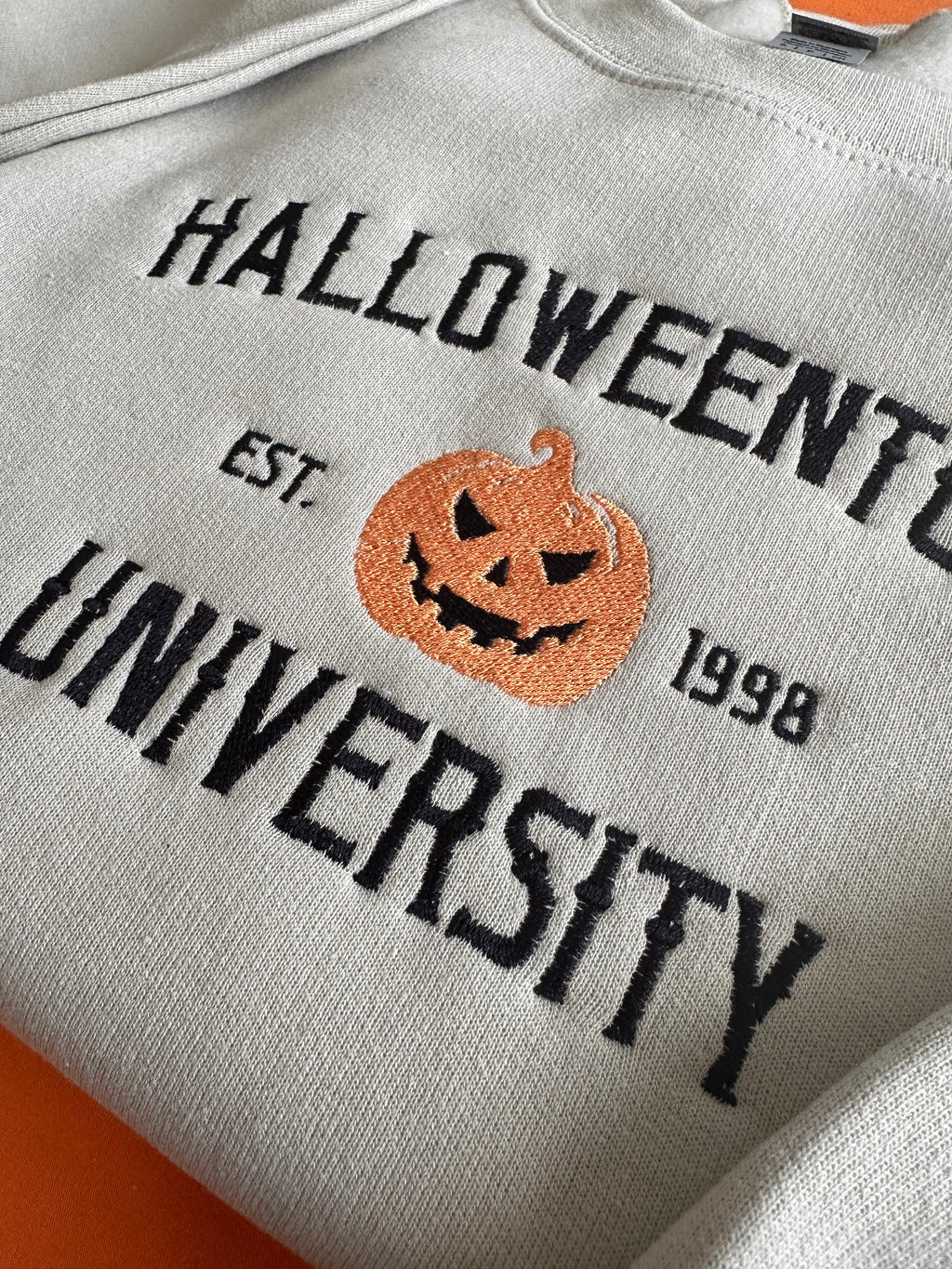 Halloweentown embroidered sweatshirt