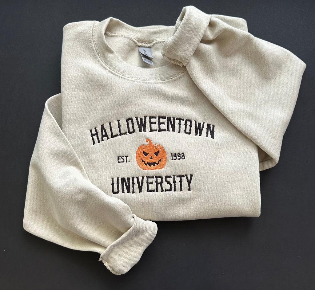 Halloweentown embroidered sweatshirt