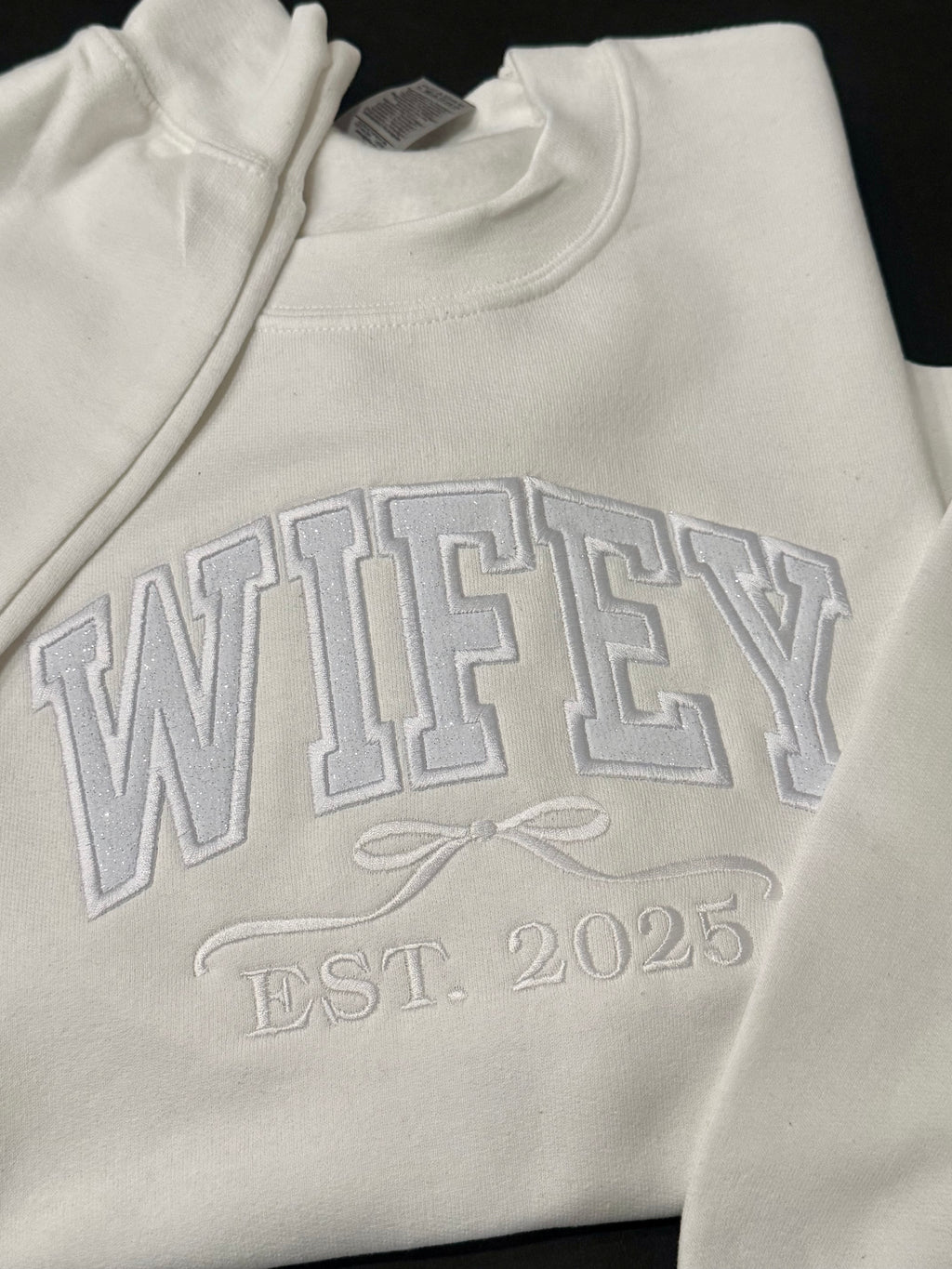 Wifey Personalized Crewneck Sweatshirt